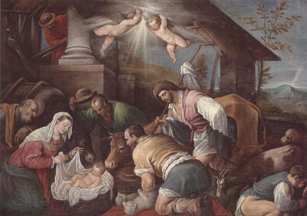 unknow artist The adoration of  the shepherds